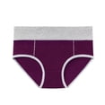 thumbnail image 5 of Ruimatai Cotton Underwear for Women 5 Pack Plus Size Seamless High Waist Briefs Full Coverage Breathable Panties, 5 of 7