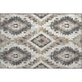 thumbnail image 2 of Addison Rugs Mayfield Premium Machine Washable Transitional Aztec Taupe Rectangle Rug, 1'8" x 2'6", 2 of 6