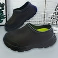 thumbnail image 6 of Men's Chef Clogs Waterproof Non-Slip Oil-Proof Wear-Resistant Work Shoes, 6 of 9