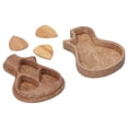 thumbnail image 4 of Guitar Pick Box Holder Collector with 3Pcs Wooden Picks Musical Instrument Accessory, 4 of 7