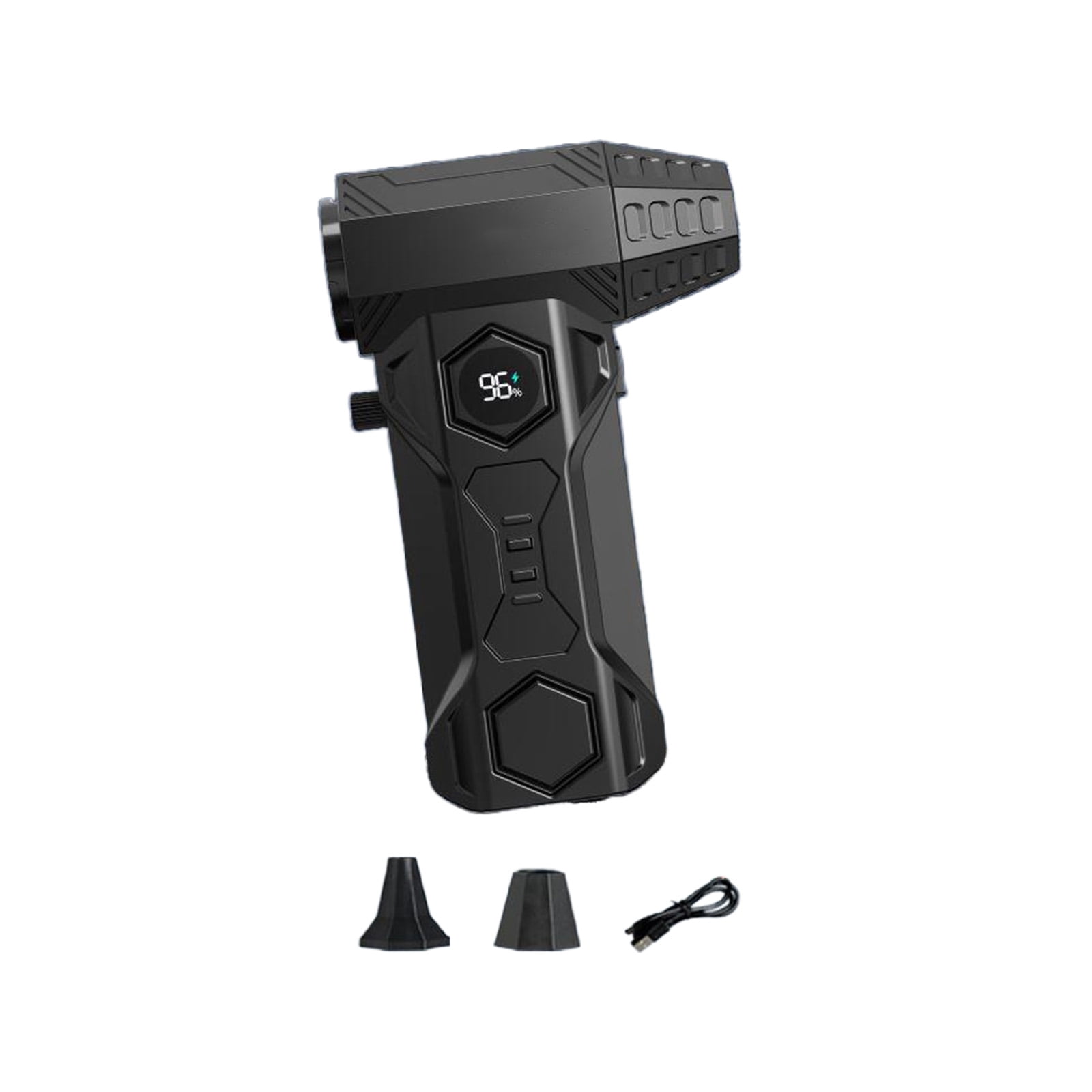 Small USB Powered Boosts Blower 580000 High Speed Air Dusters Ergonomic Grip For Electronics Car Cleaning Use