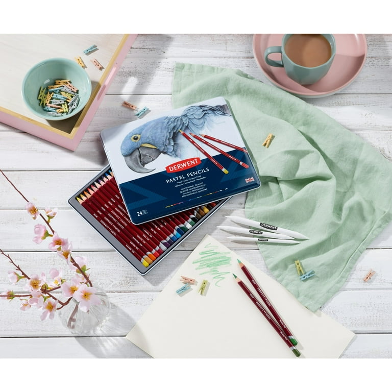 Derwent Pastel Pencil Set 24/Set 46428 - Walmart.com