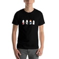 thumbnail image 5 of Cute  Band Graphic T-Shirt - Funny Musical Phantom Cotton Tee with Cartoon Band Playing Guitar Drums for Men Women Casual Daily Wear, 5 of 9