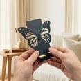 thumbnail image 6 of DefiDgd Hollow-out Butterfly Style Wooden Phone Stand,Desktop Cellphone Holder,Stable Support Bracket for Smartphones,Decorative Desk Accessory for Home Office(Black), 6 of 7