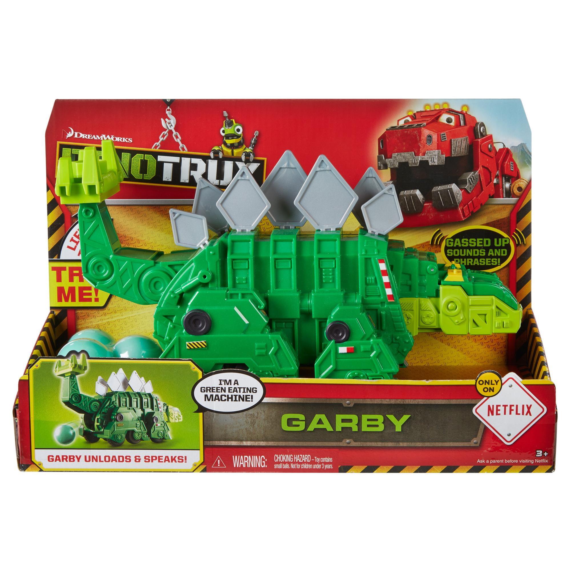 dinotrux toys garby