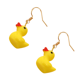 thumbnail image 1 of Sonducket 1 par de pendientes de gota de pato, colgante de gancho de animal de dibujos animados de moda de plástico, pendientes de tuerca para Ropa, zapatos y accesorios Miscelánea, 1 of 6