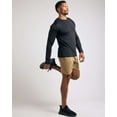 thumbnail image 2 of Real Essentials 4 Pack: Men's Dry-Fit Active Athletic Long Sleeve Pocket Crew T-Shirt Outdoors UPF 50 S-5XLT, 2 of 6