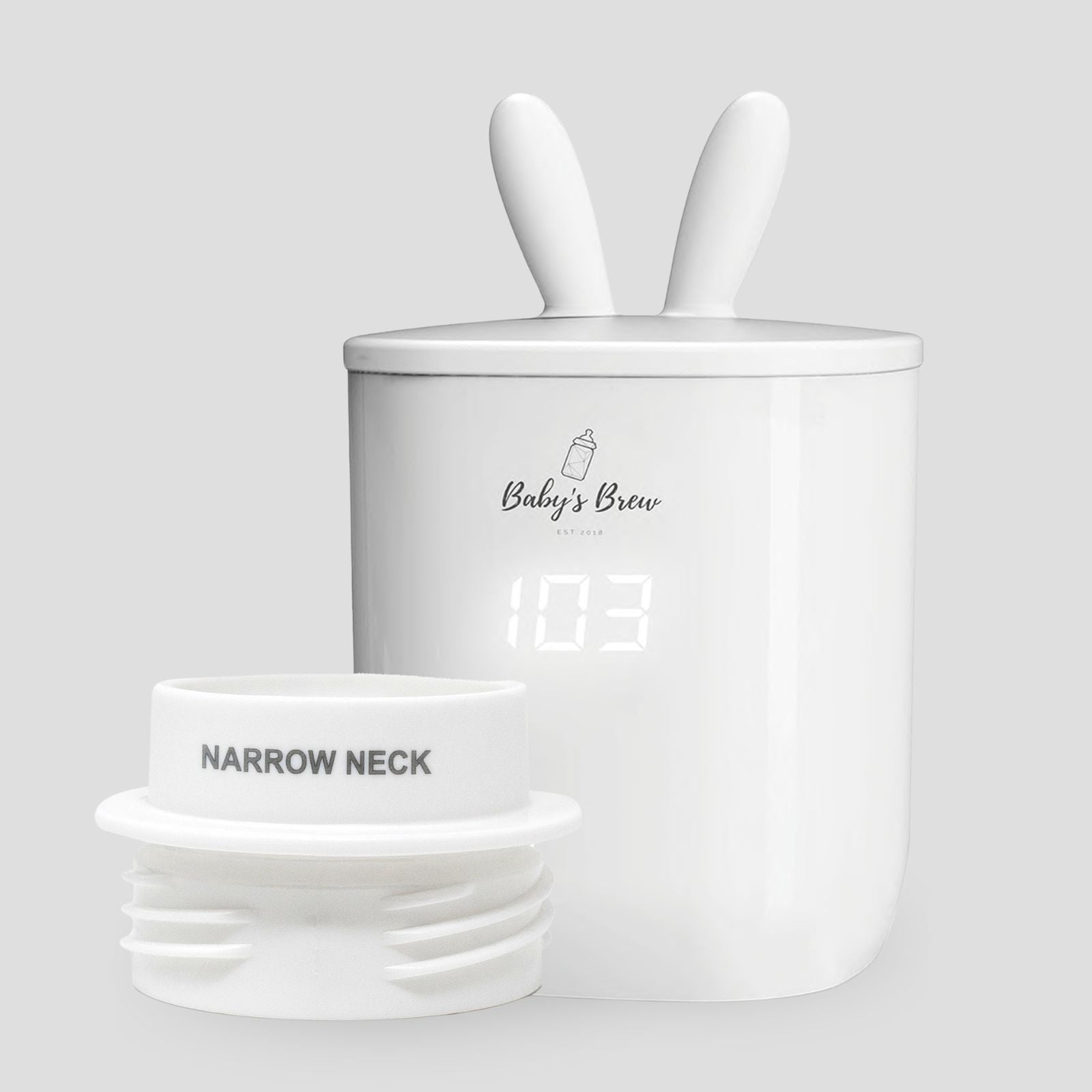 Baby's Brew Portable Baby Bottle Warmer with Narrow Neck Adapter