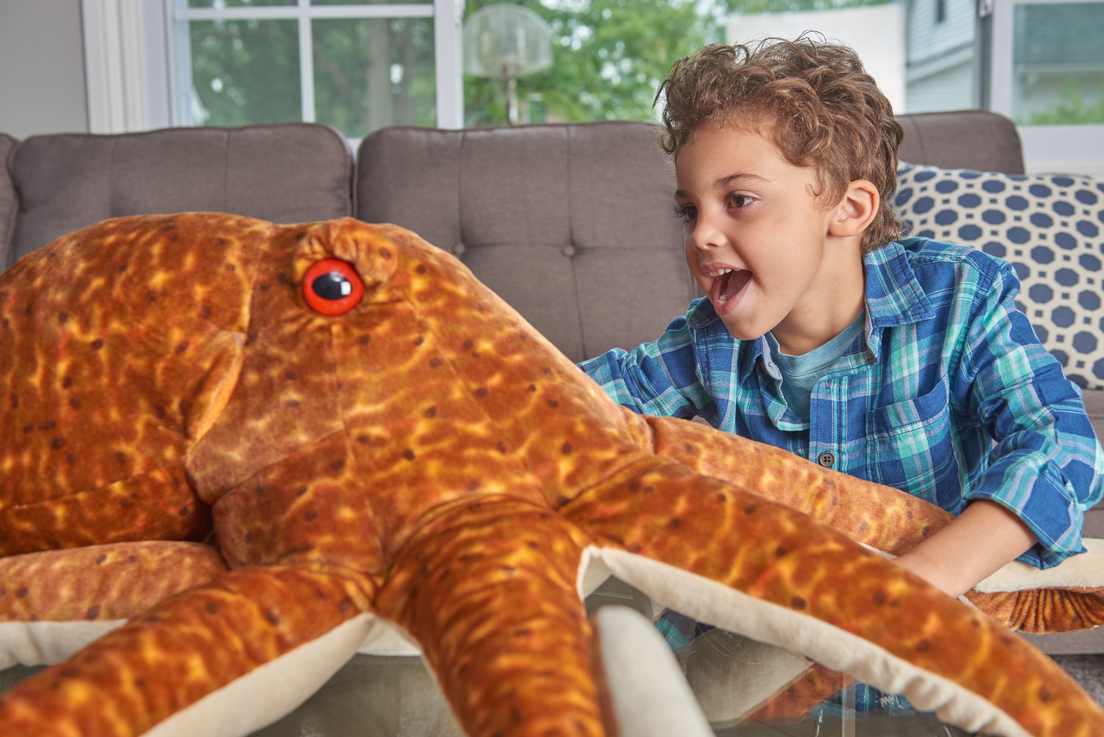 Wild Republic Jumbo Octopus Plush, Giant Stuffed Animal, Plush Toy, Kids Gifts, Sea Creatures, 30 Inches