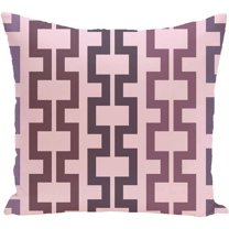 Simply Daisy 16" x 16" Cuff-Links Geometric Print Outdoor Pillow