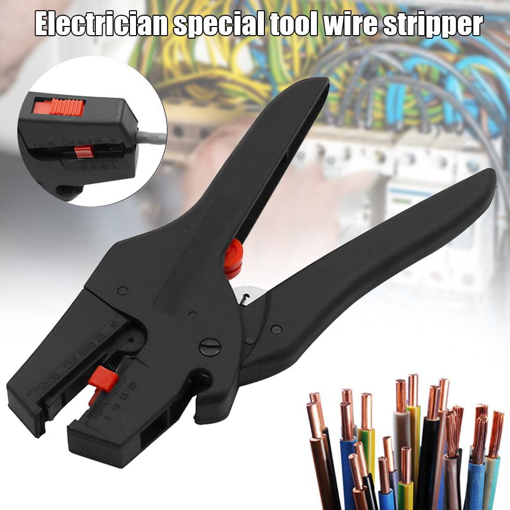 Details about   Wire Stripper Cable Cutter Crimper Wire Pliers Automatic Multifunctional Pliers 