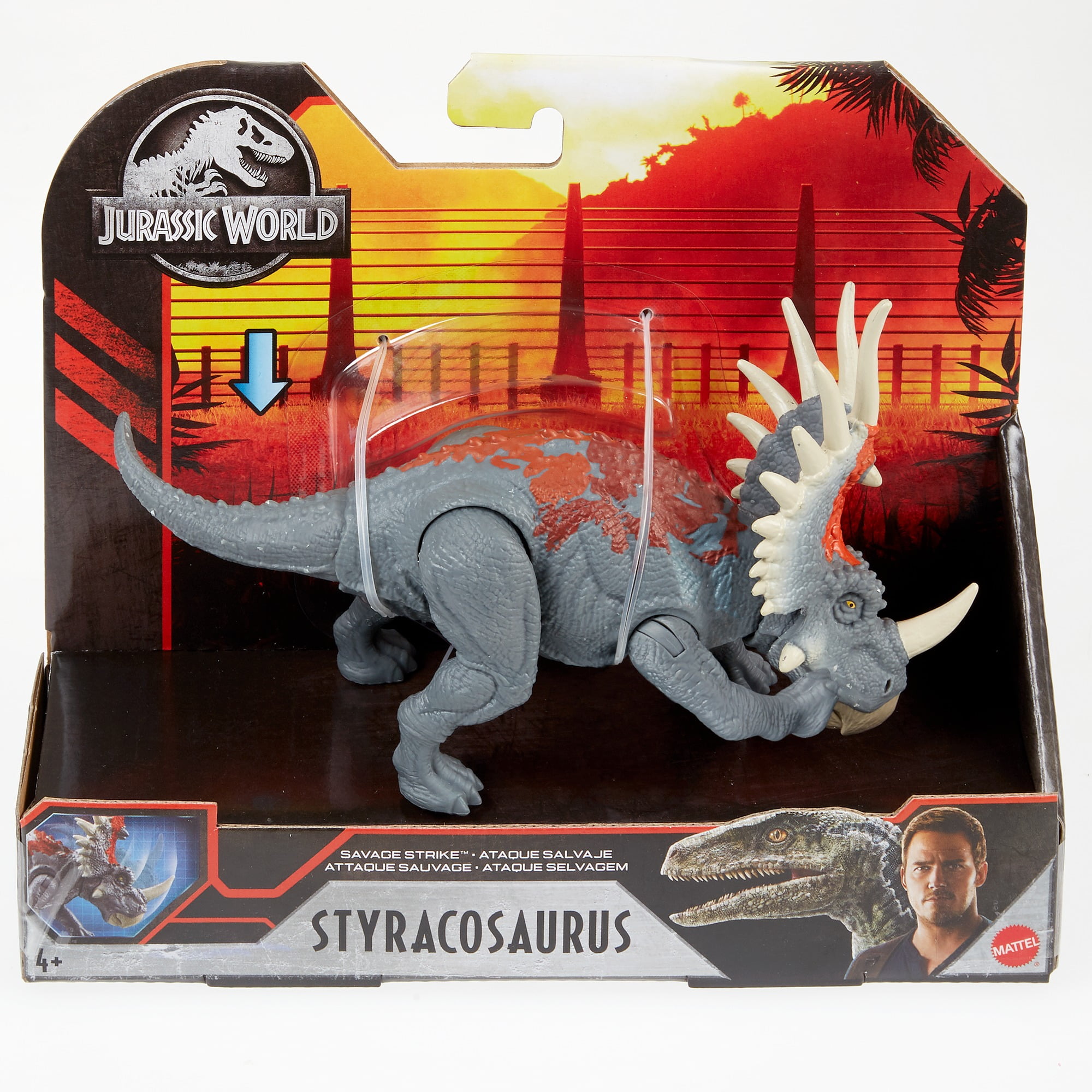 Jurassic world styracosaurus toy hot sale