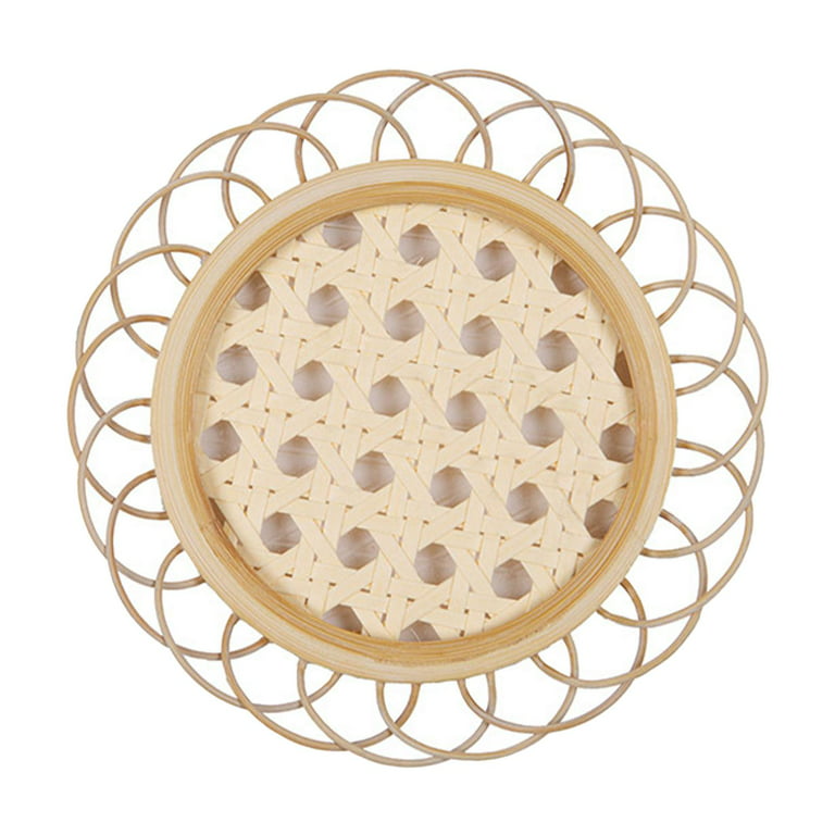 SEWACC Sheet Rattan Ceiling Decorations Fake Cane Webbing Upholstery  Webbing Woven Basket Carassosories Woven Chair Netting Material Cane  Webbing for