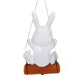 thumbnail image 4 of 4 FT Lighted Bunny Hold Happy Easter Banner Inflatables Inflatable Easter Decoration   Cute Rabbit Blow Up Indoor Outdoor for Holiday Lawn Yard Garden Outside Decorations, 4 of 5