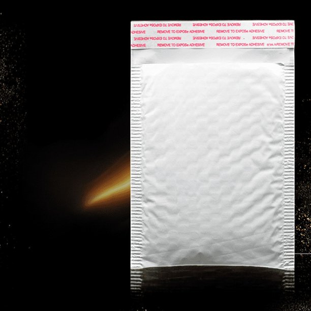 Bolsa de burbujas con película de perla blanca, bolsa de embalaje exprés engrosada, bolsa de burbujas, bolsa de sobre de burbujas para ropa