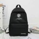 thumbnail image 1 of For Solid Backpack Girl School Bags For Teenage School Bag Nylon Daisy Printing Bag Black, 1 of 1