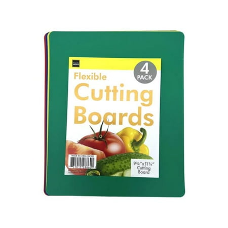 

Kole Imports GE921-56 Flexible Cutting Boards 4 Piece - Pack of 56
