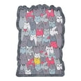 thumbnail image 1 of Rompecabezas de madera con forma de gato de colores Rompecabezas con forma de gato con colores Morandi Hogar único para animales y para amantes de los gatos, adolescentes y adultos, 1 of 5