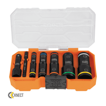 Klein Tools Hd Flip Sae Socket Kit 8Pc