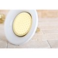 thumbnail image 2 of Kingston Brass P60PB 8 Inch Diameter Ceramic Shower Head - Polished Brass, 2 of 4