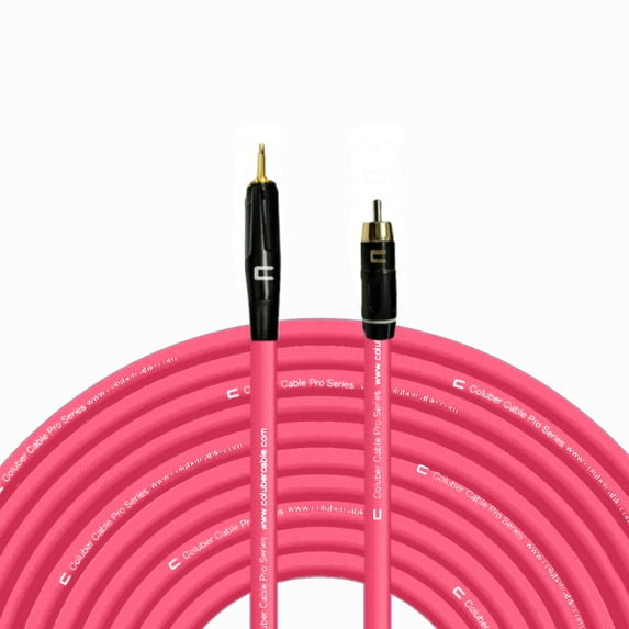 Coluber Cable 3.5 TS Male - RCA Male Audio Interface or Microphone Connector