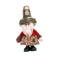 thumbnail image 3 of Muñeco de peluche relleno, figura navideña, adorno lindo para niños y adultos, decoración versátil para el hogar, juguete para festivales, decoración Papá Noel, 3 of 8