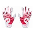 thumbnail image 1 of Guantes de béisbol Under Armour Clean Up para hombre, blanco/rojo/rojo, 1 of 2