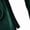 Dark Green, variant on Women'S Long Sleeve Velvet Dress V Neck Holiday Cocktail Party Semi Formal Midi Dresses Dark Green S