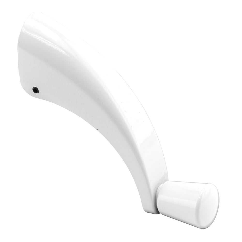 Operator Folding Crank Handle, 11/32 in., White Enamel Finish, Low