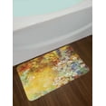 thumbnail image 2 of Autumn Bath Mat, Composition of Fall Season Foliage with Earthy Colors Romantic Nostalgic Design, Plush Bathroom Decor Mat with Non Slip Backing, 29.5" X 17.5", Multicolor, by Ambesonne, 2 of 2