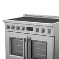 thumbnail image 4 of Forno Torino 36 Inch French Door Induction Range with Air Fryer and True Convection Oven, 4 of 5