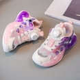 thumbnail image 4 of siilsaa Girls Tennis Shoes Girls Shoes Kids Sneakers Running School Shoes for Toddler/Little Kid/Big Kid Purple,10.5, 4 of 7