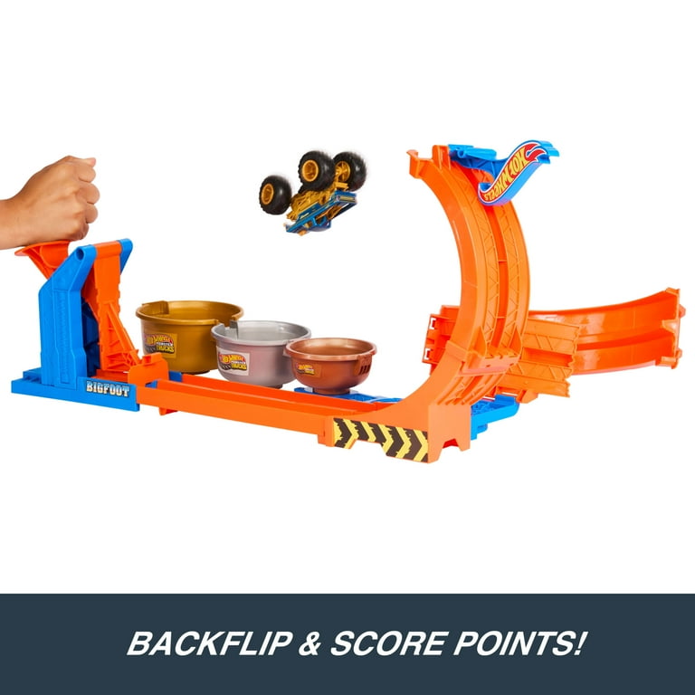 Free Shipping! Hot Wheels Monster Trucks Loop and Flip Trophy
