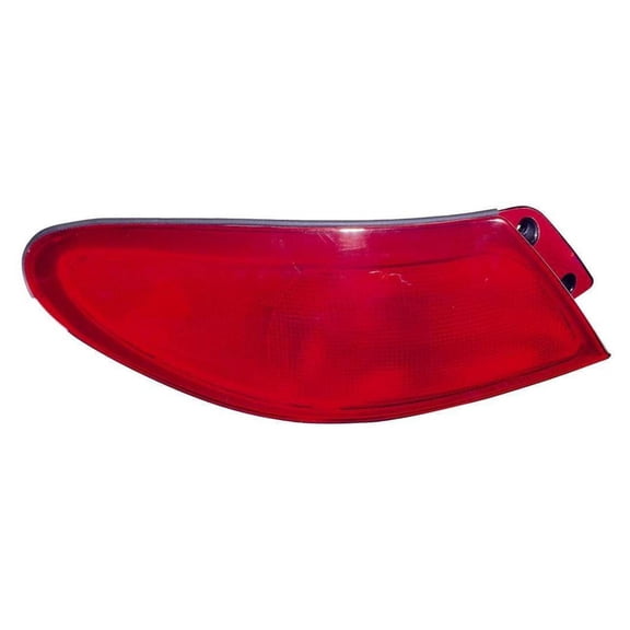 KarParts360 For Ford Escort 1997 1998 Tail Light Assembly Driver Side | Excluded Bulb | Replacement For FO2800136 | F7CZ13405AH