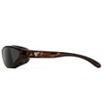 thumbnail image 2 of 7eye Viento Wind-Blocking Padded Polarized Sunglasses for Outdoors, UV400, Polarized Gray Lenses, Dark Tortoise, Small & Medium, 2 of 5