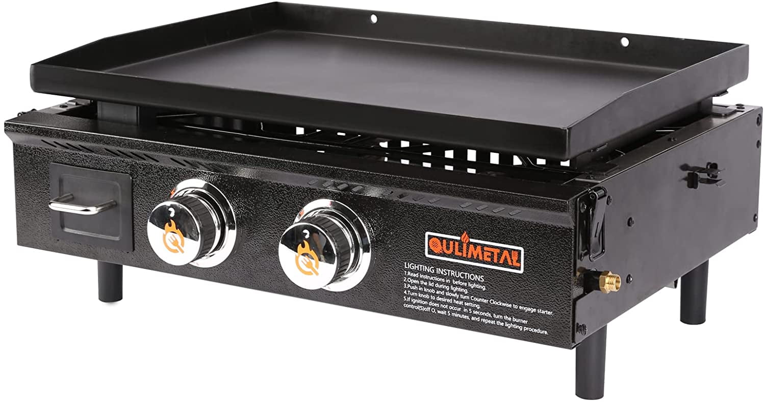 Grisun Flat Top Grill NonStick Griddle Portable Griddle Table Top