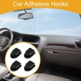 thumbnail image 2 of Unique Bargains 4 Pcs Universal Car Seat Headrest Hook for Most Cars, SUVs, and Trucks Car Seat Back Organizer Hooks Sturdy Light Pink 4.06"x1.22", 2 of 7