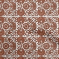 thumbnail image 1 of oneOone Velvet Orange Fabric Block Sewing Craft Projects Fabric Prints By Yard 58 Inch Wide, 1 of 5