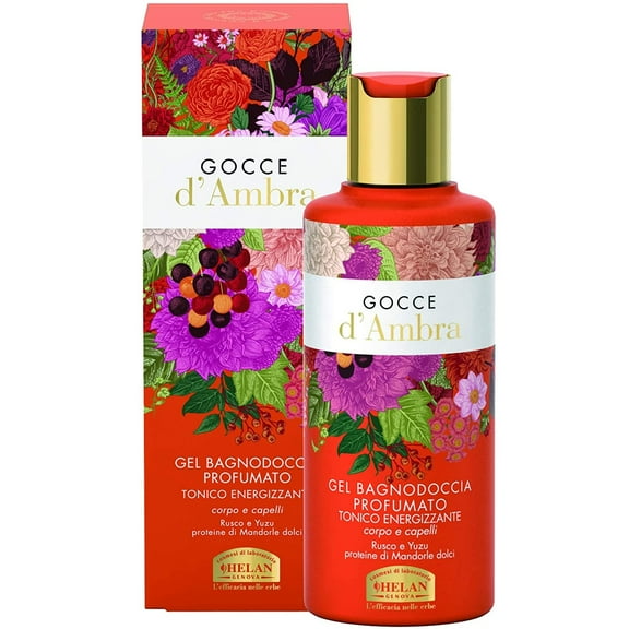 Helan Gocce d'Ambra Scented Shower Bath Gel 200 ml 6.8 fl oz