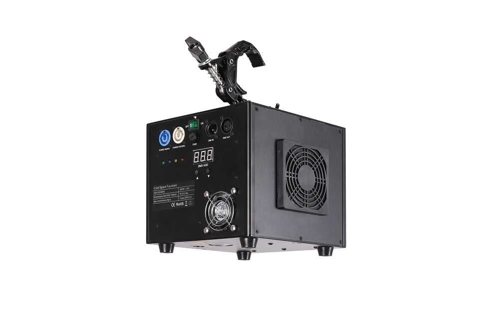 Cold Spark Machine Waterfall Sparkler effect with Remote Control 650W