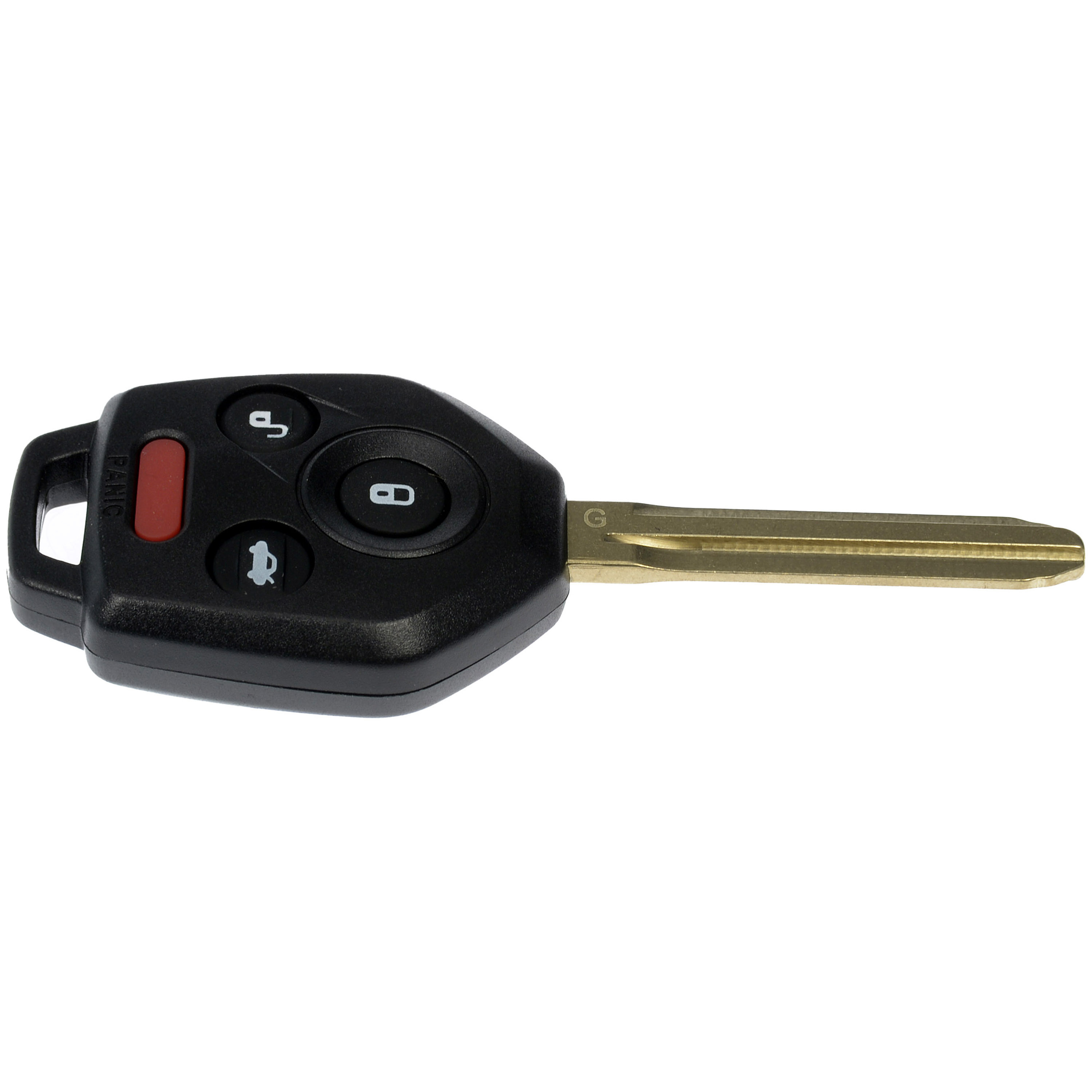 Dorman 99666ST Keyless Entry Remote 4 Button - Blade Stamp G for Specific Subaru Models