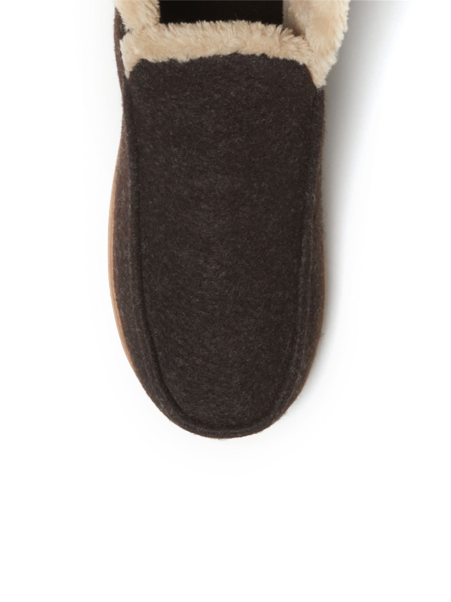 Dearfoams Cozy Comfort Men's Felt Moc Toe Boot Slippers
