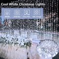 thumbnail image 2 of Cadena de luces LED SANJICHA 300, impermeable, 8 modos, enchufe de 29 V, 2 of 6