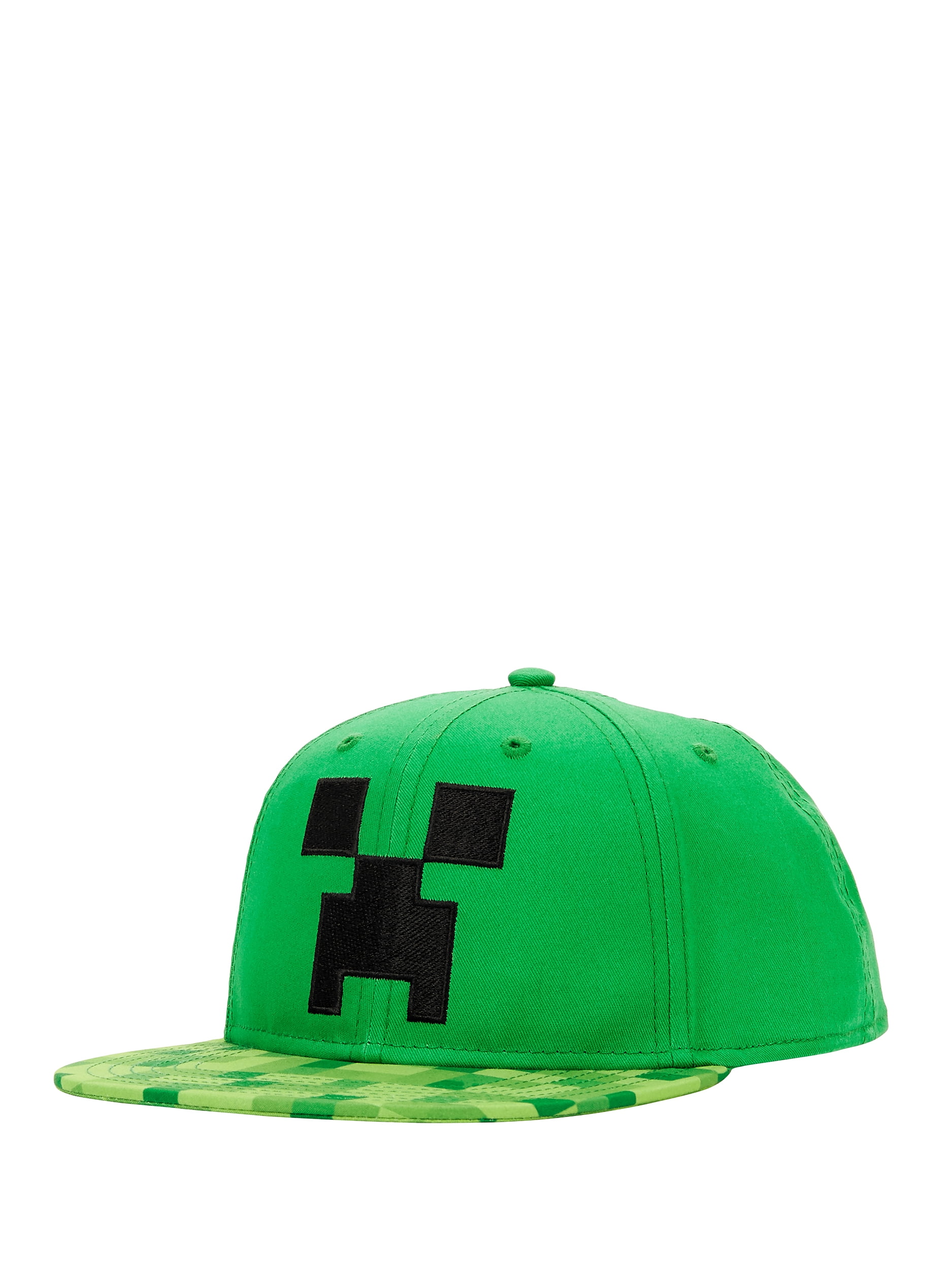 Dankbaar onbetaald Drink water Minecraft - Boys Minecraft "Creeper Pixel" Snapback Hat - Walmart.com -  Walmart.com