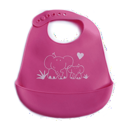 Chirpy Baby Soft Bib food grade Silicone Baby Feeder with food