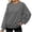08-Gray, variant on Wide Leg Jeans Woman Trendy High Waist Baggy Jeans Y2K Boyfriend Jean Casual Stretchy Denim Pants with Pockets 01-Black M