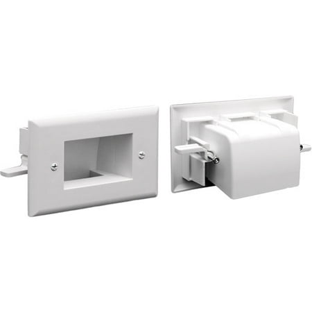 Datacomm Electronics 50-3338-WH-KIT Easy Mount Cable Organizer Kit ...