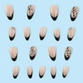 thumbnail image 5 of FCOGIN Long Square, 24 Pieces, Yellow, Opal, Shiny, Minimalism, Acrylic False Nail, Press on Nail, 5 of 6