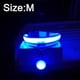 thumbnail image 2 of Collar luminoso para perros, collar LED recargable para perros, collar de seguridad con luz ajustable por micro USB, 2 of 5
