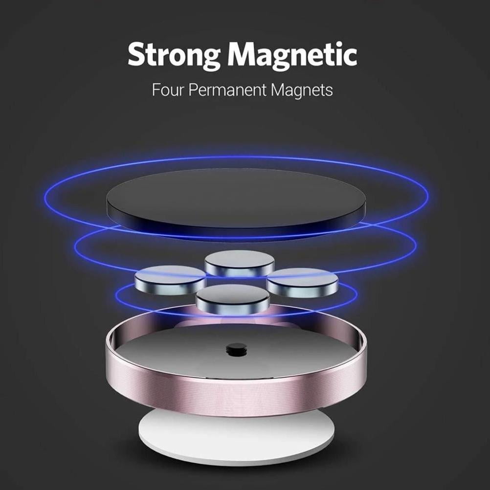Magnetic Car Phone Holder Self-adhesive Magnetic Car Phone Holder Phone Mount Holder Strong Magnetic Phone Stand